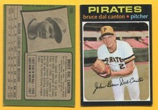 1971 Topps Baseball ~~~ BRUCE DEL CANTON ~~~ No. 168 ~~~ FREE S/H