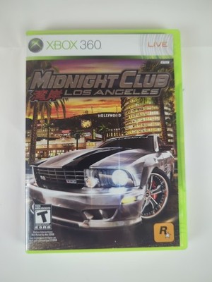 Midnight Club: Los Angeles Complete Xbox 360 with Map+Manual *READ DESCRIPTION*