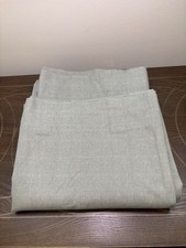Pottery Barn Broadway Unlined Curtains Drapes 50 x84 Set/2 Eucalyptus -READ