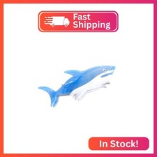 Novelty Big White Shark Hair Clip,Acetate Hair Claw,Small Hair Clips for Women,B