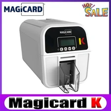 New Magicard Magicard K Printer 600 Dpi Dual Sided ID Card USB Ethernet Port