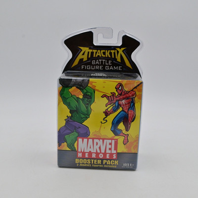 Marvel Heroes Attacktix Battle Figure Game Pyro & Thor 