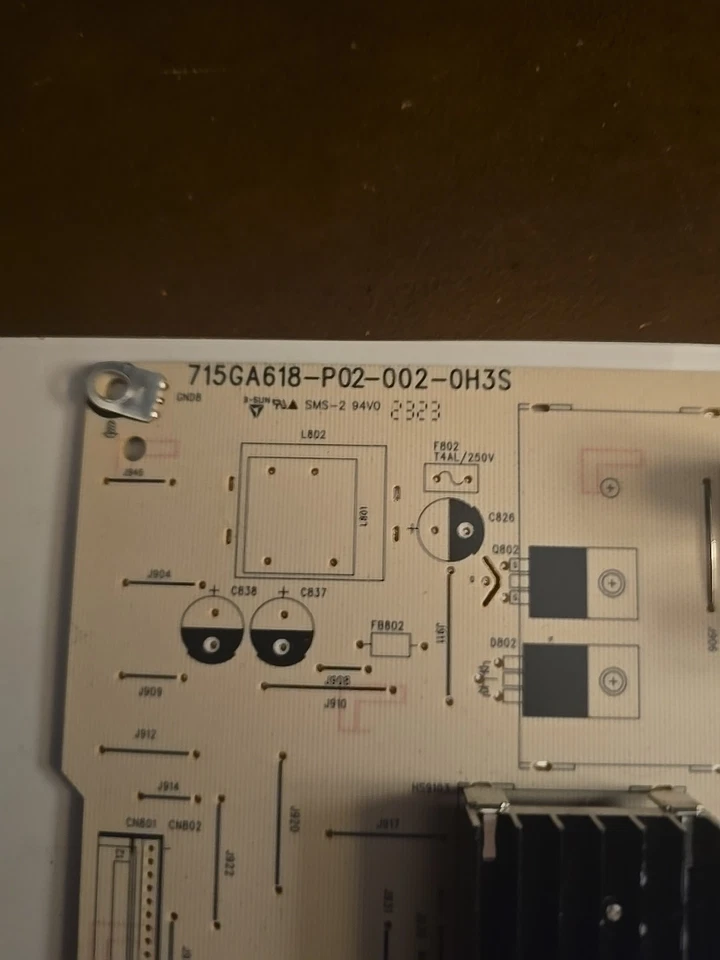 Philips 346E2C Monitor Main Power Board 715GA618-P02-002-0H3S - Image 2 of 2