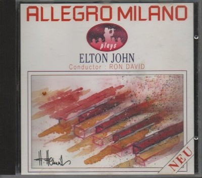 CD - ALLEGRO MILANO PLAYS ELTON JOHN / CONDUCTOR : RON DAVID / SEHR GUT #E113#