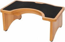 Luxury Wooden Toilet Stool with Anti-Slip Design for Enhanced Bathroom Safety