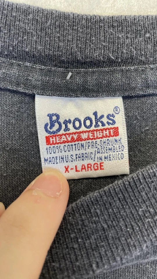 Camiseta Camisa De Colección WWJD Para Hombres XL Negra Qué haría Jesús Christian Brooks Años 90 Foto 3 de 4