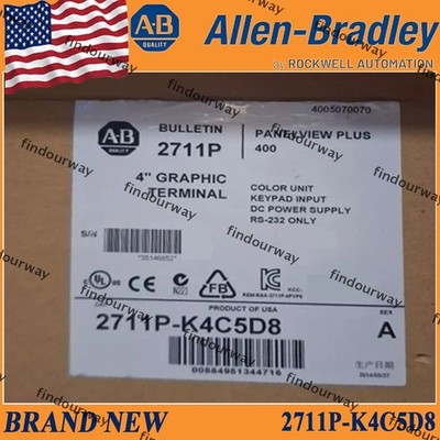 2711P-K4C5D8 New Sealed NEW PLC PanelView Plus 6 Graphic Terminal FreeShip