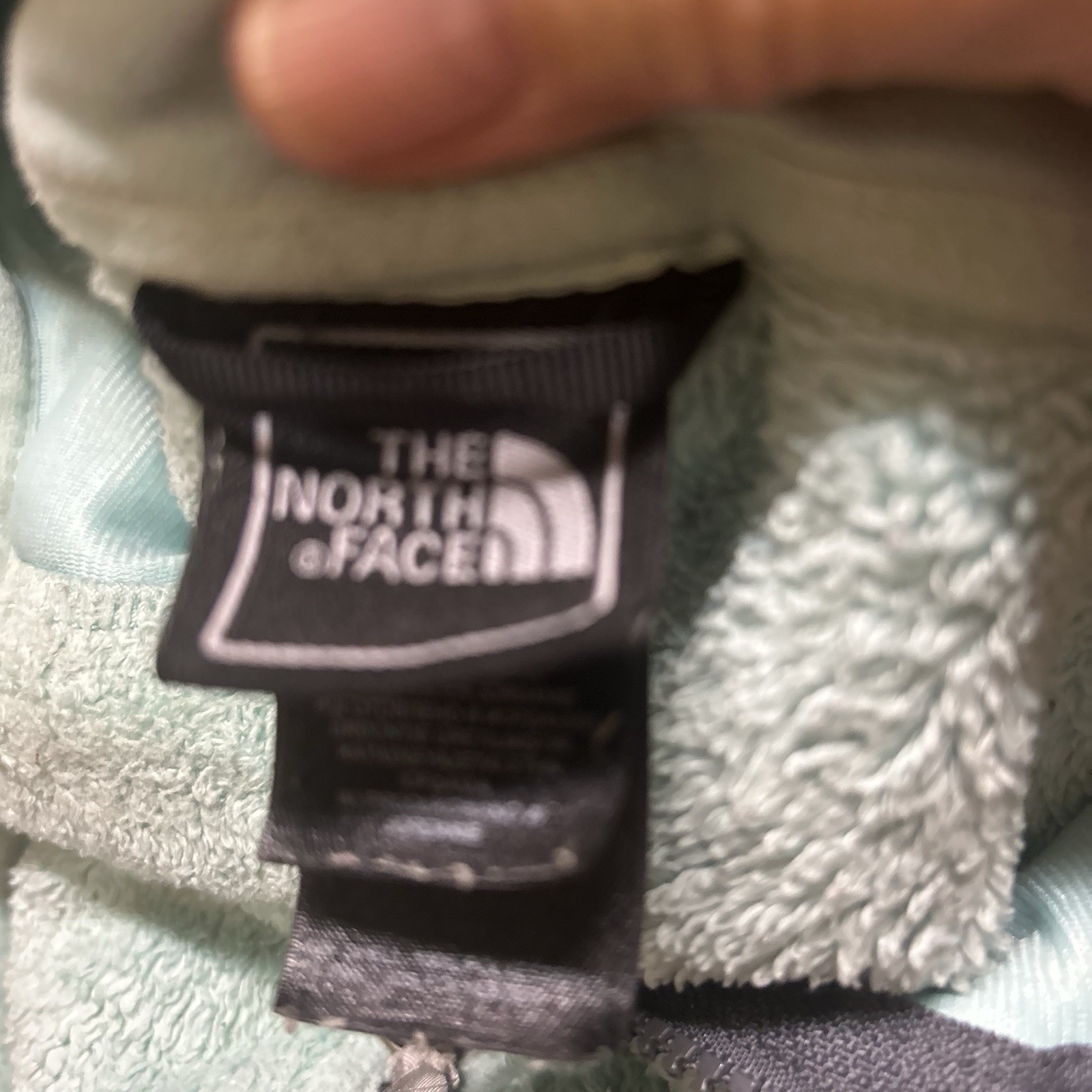 The North Face Women’s Fleece Jacket XL Full Zip Mint Green Outdoor Coat thumbnail 3