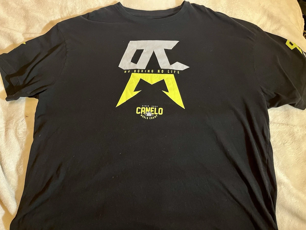 T-shirt Combat Boxe Canelo Alvarez Vs Terence Crawford - Unisex Tailles S à 5XL, Neuf Gildan