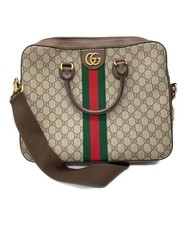Borsa Gucci 2 vie GG Supreme Ophidia beige autentica dal Giappone