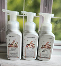 bath and body works whipped white cocoa foaming hand soap set of 3