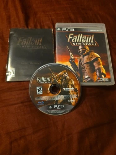 Fallout New Vegas (PlayStation 3, PS3) w/Manual Tested Good Cond