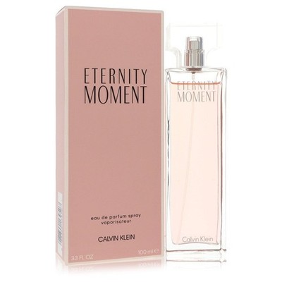 Eternity Moment by Calvin Klein Eau De Parfum Spray 3.4 oz For Women Brand New
