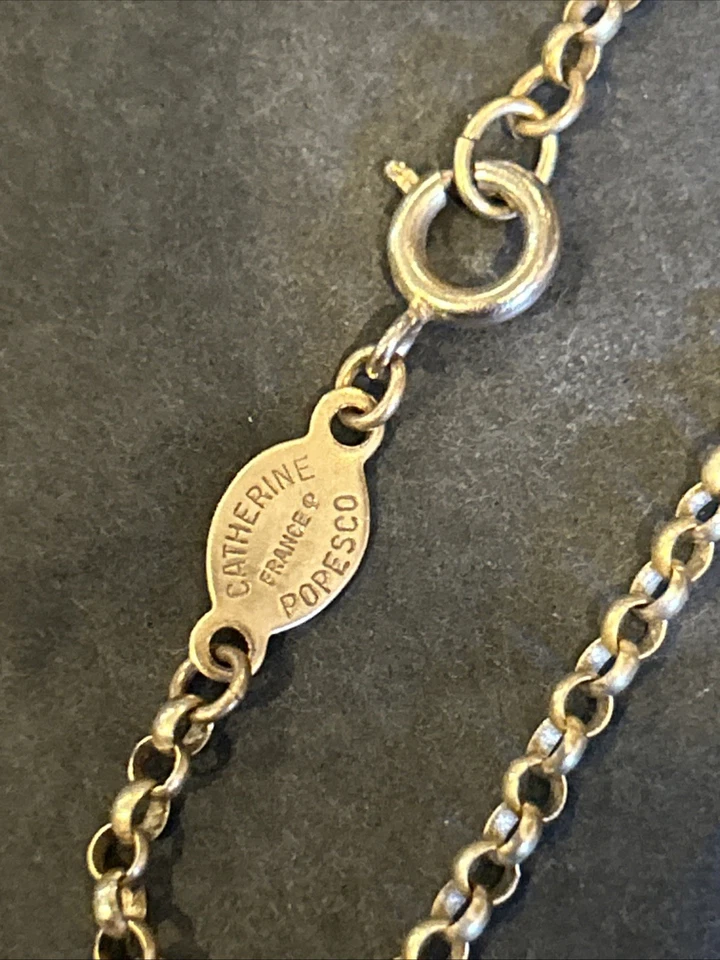 Collar Gafas Ópera Popesco La Vie Parisienne Catherine con Estrella de Swarovski Foto 3 de 3