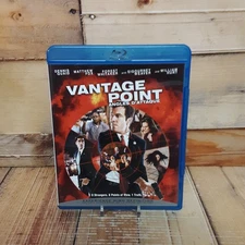 Vantage Point Blu-ray Used Action Thriller Dennis Quaid Forest Whitaker