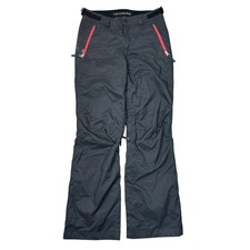 Luella For O'neill Ski Salopettes Snowboard Pants Trousers Retro Black Womens 32