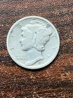 1937 s mercury dime us coins very fine coin . plus a surprise