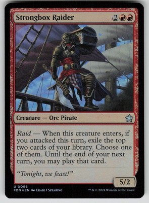 Strongbox Raider Foil U Foundations 96 NM