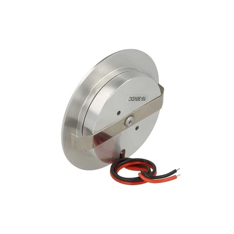 Mini Faretto Led Da Incasso Rotondo 3W AC/DC 12V DC 24V Bianco Neutro Foro 50mm - Immagine 2 di 3