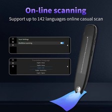 ⁺Scan Reader Pen Language Translator Online 142 Languages Digital Smart Voice