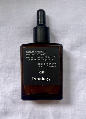 Typology R41 Restorative Hair Serum / Sérum Cheveux Reconstituant 15ml NEU & OVP