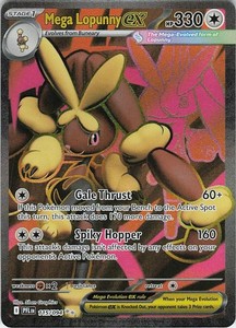 Mega Lopunny ex 115/094 Phantasmal Flames