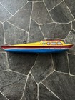 Vintage Tin Toy Boat Wind Up Cabin Cruiser The Ohio Art Co. Byran,Ohio USA 10154 — photo 3