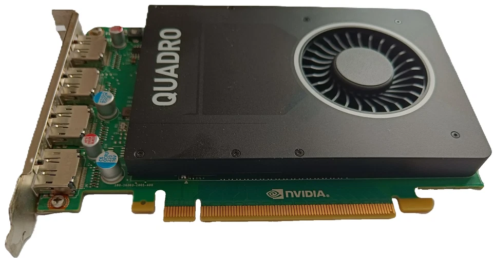 NVIDIA QUADRO M2000 - 4 GB DDR5 128 BIT - SCHEDA GRAFICA/VIDEO - 4 X DisplayPort - Immagine 3 di 4
