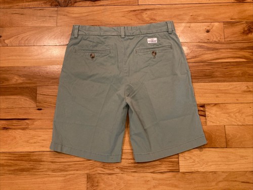 Vineyard Vines Green Casual Cotton Flat Front Breaker Shorts Mens Size 30 x 9 - Picture 3 of 12