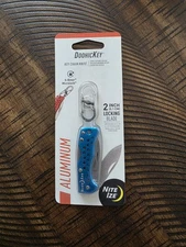 Nite Ize DoohicKey Keychain Knife Carabiner Pocket Sharp KMTK-03-R7 New