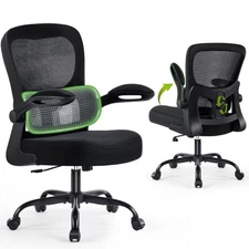 Ergonomic Office Chair, Comfy Desk Chair with Adjustable Lumbar Support, Mesh...