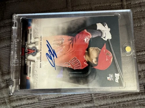Topps 2018 Bowman Shohei Ohtani Signs of the Times Rookie Auto SA-SO Angels