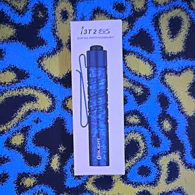 Olight i3T 2 EOS Damascus Titanium