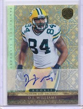 2011 Panini Gold Standard - D.J. Williams #171 (RC) Autograph /499 Packers 
