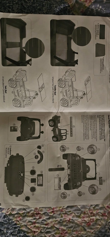 Кровать для продажи Little Tikes Jeep Wrangler  - Изображение 3 из 4