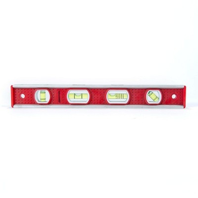 Swanson Tool Co TBL001M 12 inch Aluminum Frame Magnetic Toolbox Level with Pi...