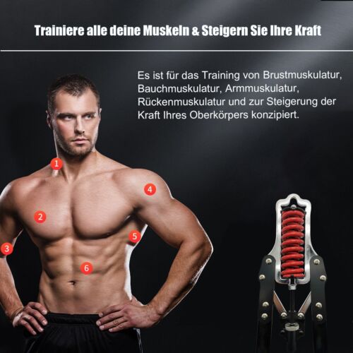 Spring Power Twister Armtrainer 10-200kg Trainingsgerät für Fitness Krafttrainin - Bild 7 von 11