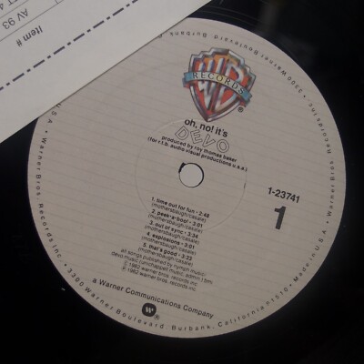Devo　Oh, No! It's Devo　レコード　ディーヴォ　LP Devo - Oh, No! It's Devo - Amazon.com Music
