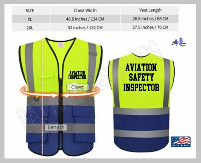 Aviation safety best sale vest