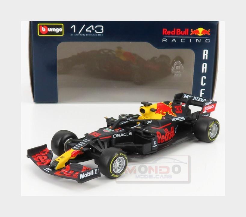1:43 BURAGO Red Bull F1 Rb16B Honda Ra620H #33 2021 Max