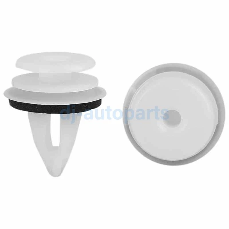 Set of 30 For BMW E46 E82 E90 Door Panel Clip with Seal Ring Natural 51418224768 Foto 3 de 4