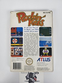 Rockin' Kats Nintendo NES CIB FRG