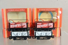 HORNBY R012 R016 RAKE of 4 BODELL PERFECTION SOAP 5 &7 PLANK WAGON BOXED of