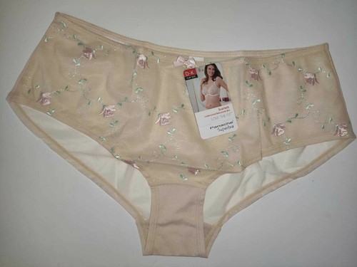 Panache Superbra Scarlett Floral Short Knickers Size 14 - Picture 9 of 10