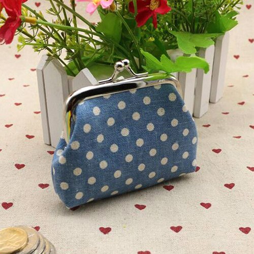 Retro Small Wallet Change Coin Purse Clutch Key Card Holder Handbag Pouch Gift - Picture 22 of 45