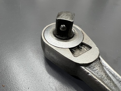 (S) VINTAGE CRAFTSMAN =V= FLYING V 3/8" DRIVE RATCHET JUST SVCD - VGC - USA - Picture 3 of 5