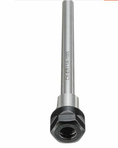 C8 ER11A 100L Collet Straight Shank Chuck Holder CNC Milling Extension Lathe Rod - Bild 4 von 6