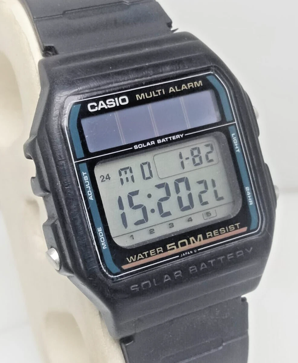 Casio clearance solar battery