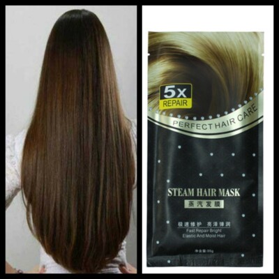 Keratin Protein Repair Damaged Hair Treatment Split Ends Steam