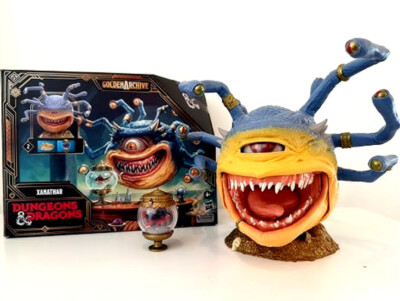 Dungeons & Dragons Beholder Xanathar Golden Archive 6'' Scale Figure New in Box